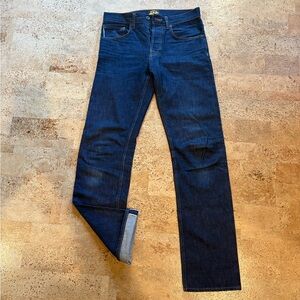 Bravestar denim True Straight 31x35 14oz cone mills selvedge